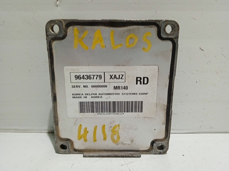 Recambio de centralita motor uce para chevrolet kalos 1.4 cat referencia OEM IAM 96436779  