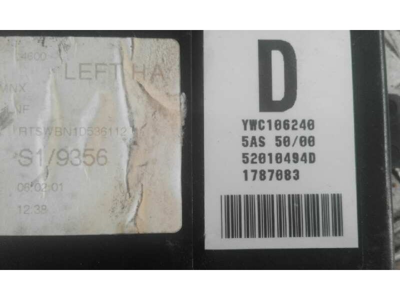 Recambio de modulo electronico para mg rover serie 45 (rt) classic (5-ptas.)   |   01.00 - ... | 2000 | 103 cv / 76 kw referenci