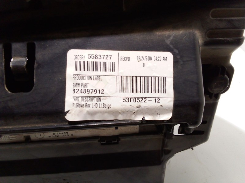 Recambio de guantera para bmw x5 (e53) 3.0 d referencia OEM IAM   