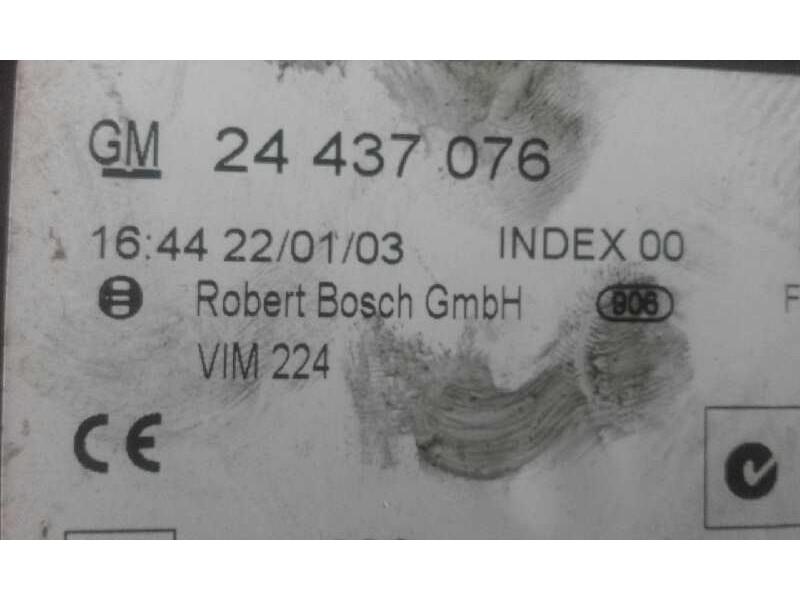 Recambio de modulo electronico para opel astra g berlina comfort   |   02.98 - 12.03 | 1998 - 2003 | 101 cv / 74 kw referencia O