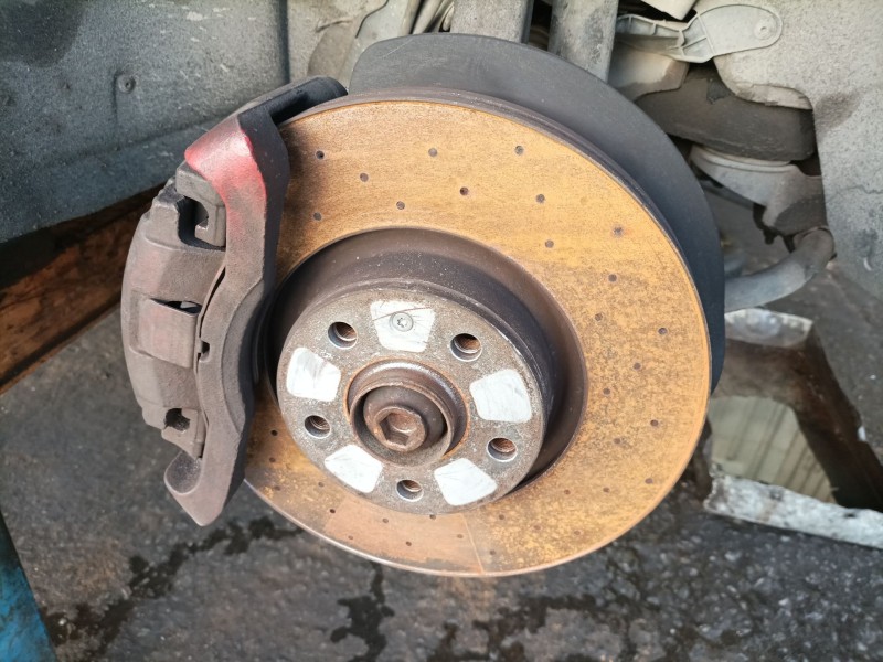 Recambio de disco freno delantero para audi a6 c6 (4f2) 3.0 tdi quattro referencia OEM IAM   