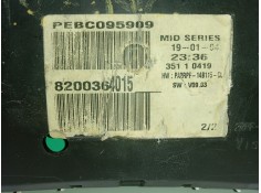 Recambio de cuadro instrumentos para renault megane ii familiar 1.9 dci diesel referencia OEM IAM 8200399700   2