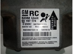 Recambio de centralita airbag para opel astra gtc 1.7 16v cdti referencia OEM IAM 93197174 327963935  2