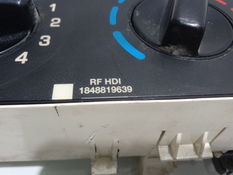 Recambio de mando calefaccion / aire acondicionado para citroën berlingo referencia OEM IAM 1848819639  