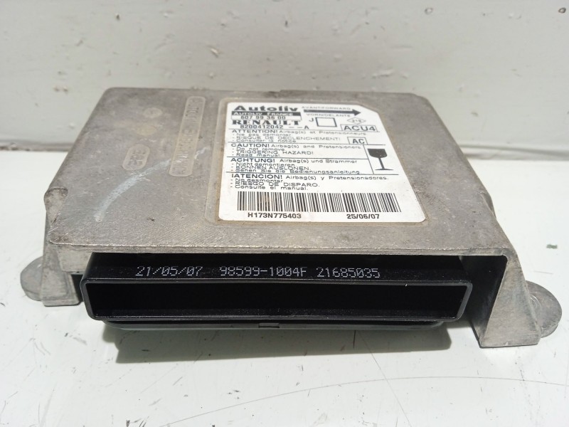 Recambio de centralita airbag para renault scenic ii referencia OEM IAM 8200412042 607993600 