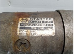 Recambio de motor de arranque para hyundai elantra iii (xd) 2.0 crdi referencia OEM IAM 031013170   2