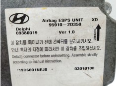 Recambio de centralita airbag para hyundai elantra iii (xd) 2.0 crdi referencia OEM IAM 959102D350 03010108  2