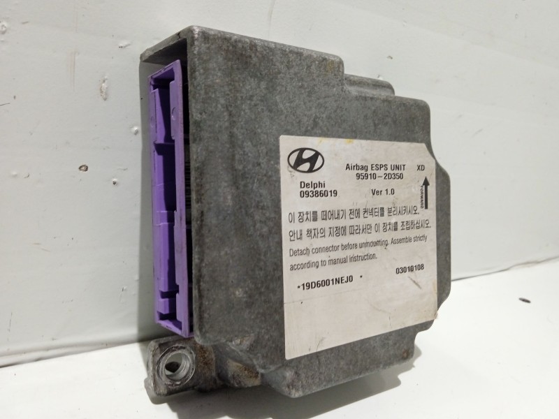 Recambio de centralita airbag para hyundai elantra iii (xd) 2.0 crdi referencia OEM IAM 959102D350 03010108 