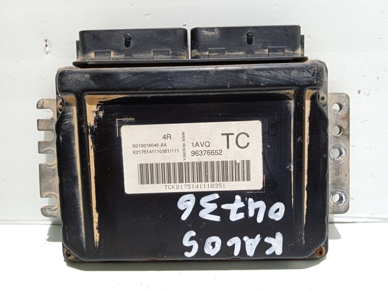 Recambio de centralita motor uce para daewoo kalos (klas) 1.4 referencia OEM IAM 96376652  