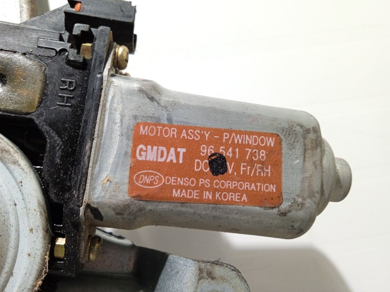 Recambio de elevalunas delantero derecho para daewoo kalos (klas) 1.4 referencia OEM IAM 96541738  