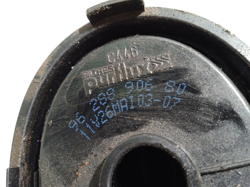 Recambio de portafiltro gasoil para citroën jumpy 1.9 diesel referencia OEM IAM 9628890680  