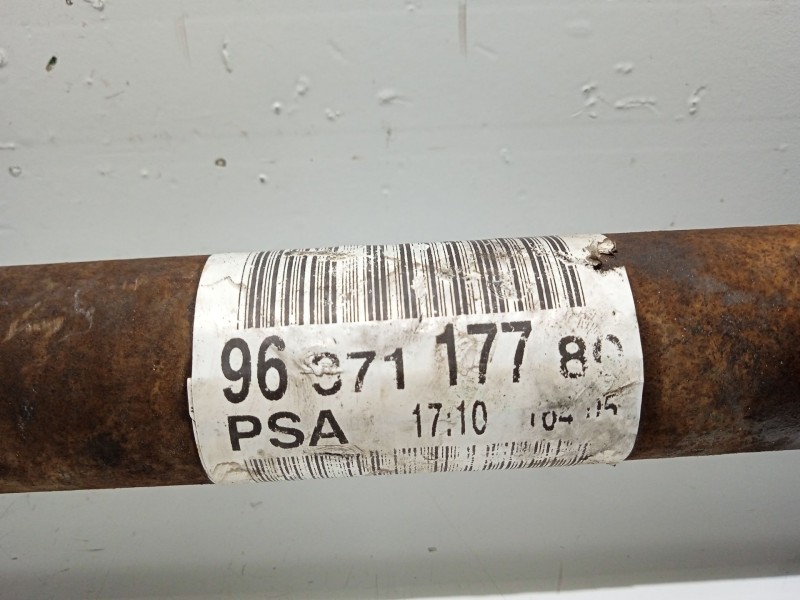 Recambio de transmision delantera izquierda para citroën c4 berlina referencia OEM IAM 9637117780  