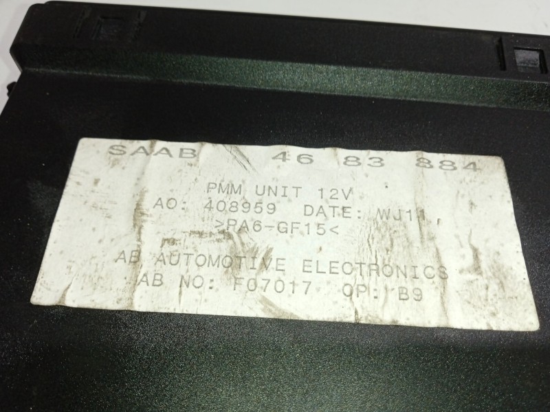 Recambio de modulo electronico para saab 9-5 sedán 2.3 cat referencia OEM IAM 4683884  