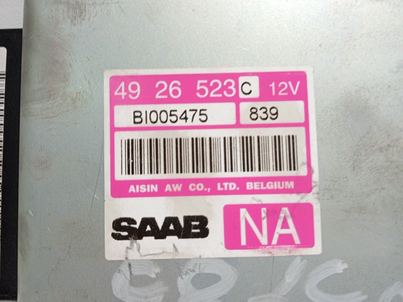 Recambio de modulo electronico para saab 9-5 sedán 2.3 cat referencia OEM IAM 4926523C  