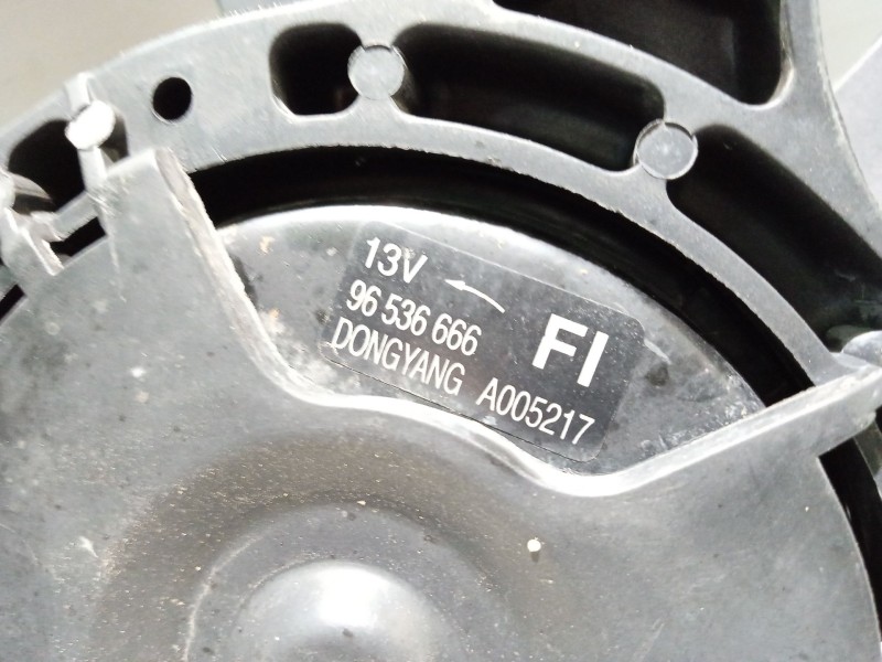 Recambio de electroventilador para chevrolet kalos 1.4 cat referencia OEM IAM 96536666  