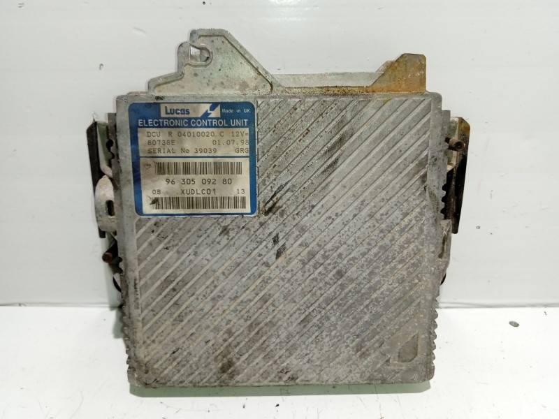 Recambio de centralita motor uce para citroën xantia berlina referencia OEM IAM 9630509280  