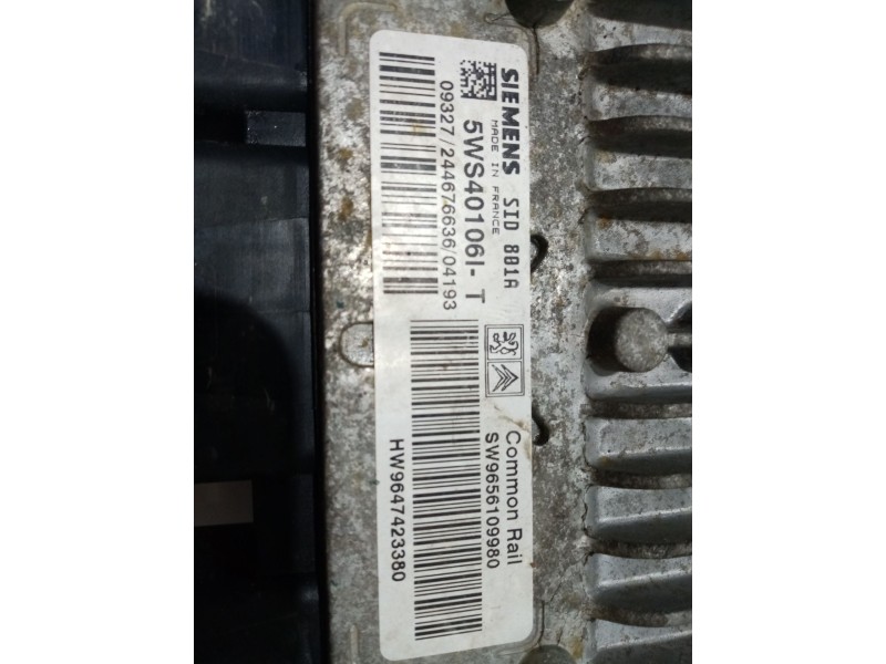 Recambio de centralita motor uce para citroën xsara berlina referencia OEM IAM 5WS40106IT  