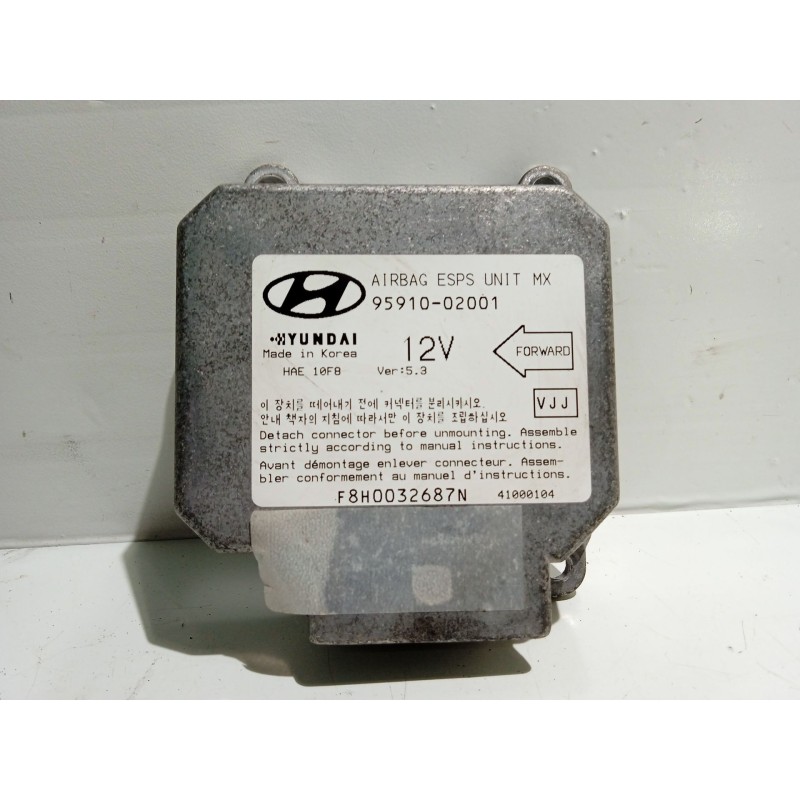 Recambio de centralita airbag para hyundai atos (mx) 1.1 referencia OEM IAM 9591002001  