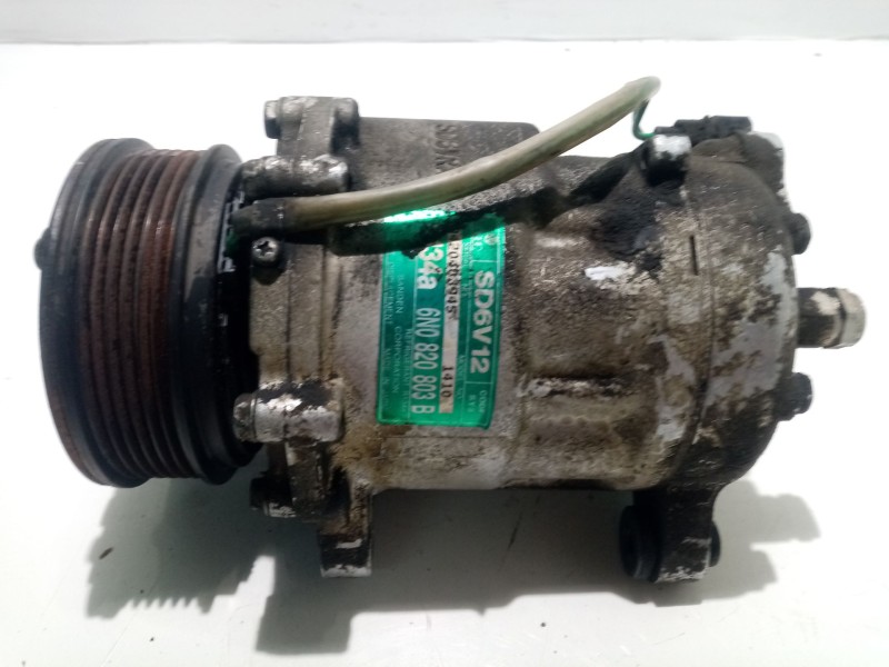 Recambio de compresor aire acondicionado para seat arosa (6h1) 1.0 referencia OEM IAM 6N0820803A 6N0820803B 