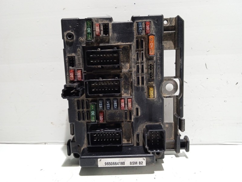 Recambio de centralita bsm para peugeot 206 berlina 1.4 hdi referencia OEM IAM 9650664180 BSM B2 
