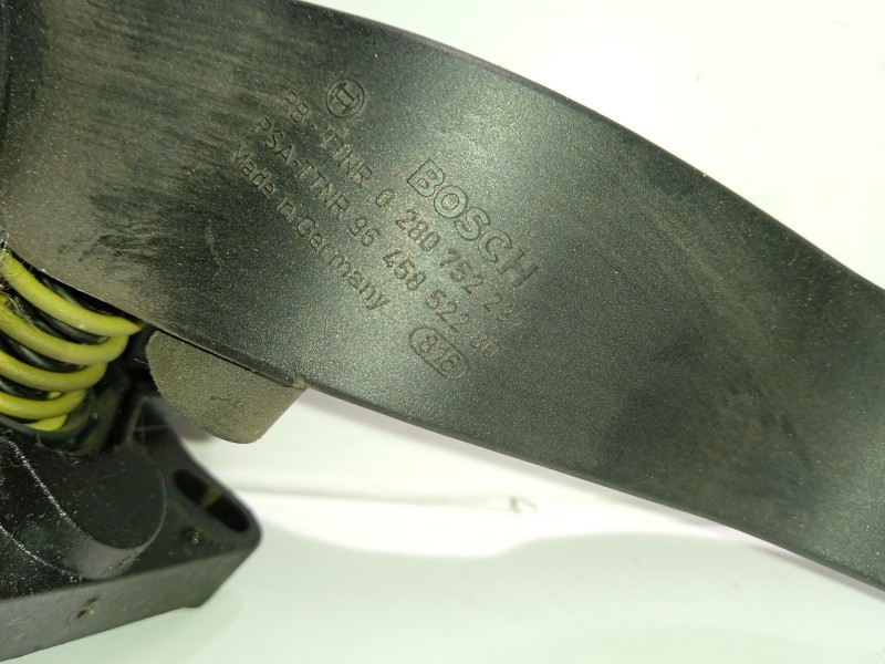 Recambio de pedal acelerador para peugeot 206 berlina 1.4 hdi referencia OEM IAM 9645852280 0280752237 