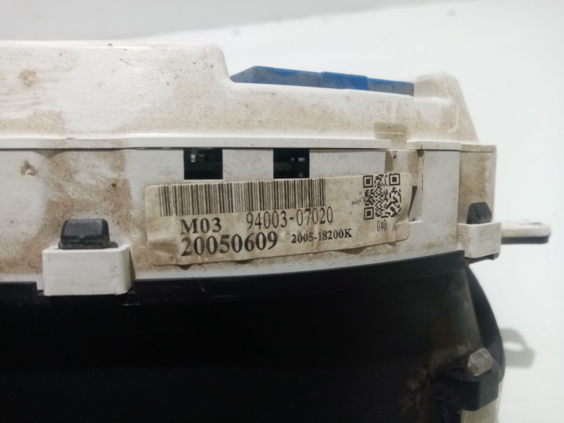 Recambio de cuadro instrumentos para kia picanto 1.1 cat referencia OEM IAM 9400307020  