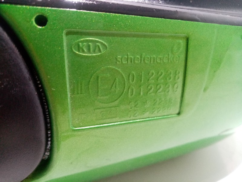 Recambio de retrovisor derecho para kia picanto 1.1 cat referencia OEM IAM 012238  