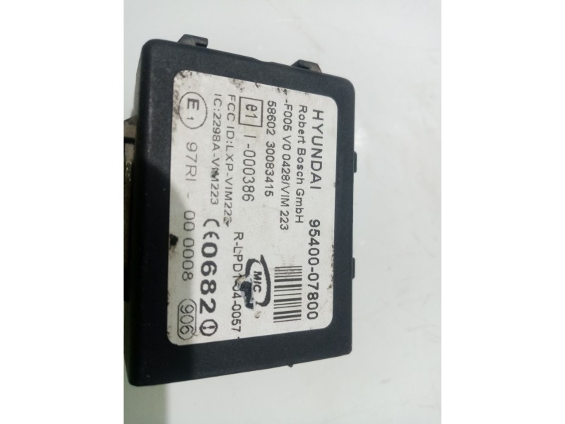 Recambio de modulo electronico para kia picanto 1.1 cat referencia OEM IAM 9540007800  