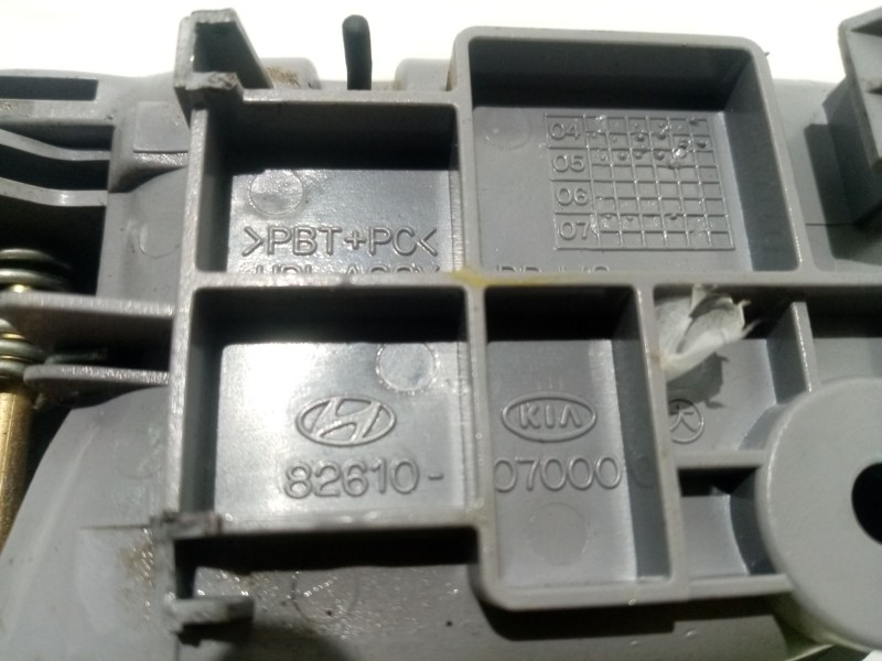 Recambio de maneta interior delantera izquierda para kia picanto 1.1 cat referencia OEM IAM 8261007000  