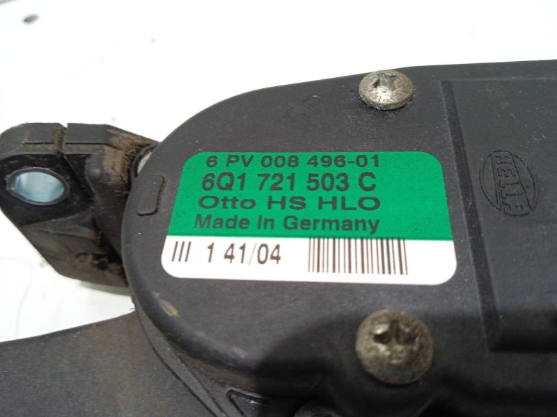 Recambio de pedal acelerador para seat ibiza (6l1) referencia OEM IAM 6Q1721503C 6PV00849601 