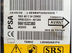 Recambio de centralita airbag para citroën c3 1.1 referencia OEM IAM 9661532380   2