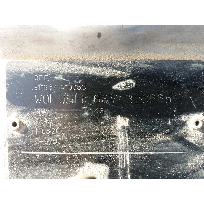 opel corsa b 1.7 diesel   |   0.96 - 0.00 | 1996 - 2000 | 60 cv / 44 kw del año 1996