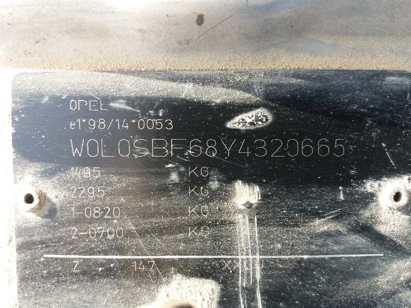 opel corsa b 1.7 diesel   |   0.96 - 0.00 | 1996 - 2000 | 60 cv / 44 kw del año 1996