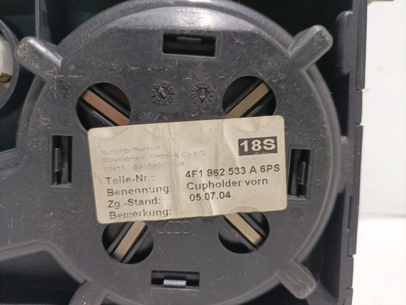 Recambio de posavasos para audi a6 c6 (4f2) 3.0 tdi quattro referencia OEM IAM 4F1862533A  