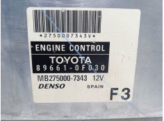 Recambio de centralita motor uce para toyota corolla verso (zer_, zze12_, r1_) 1.8 (znr11_) referencia OEM IAM 896610F030   2