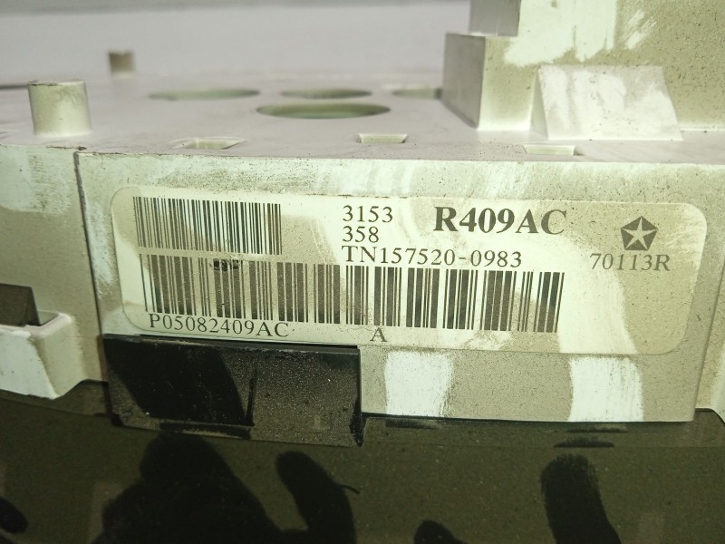 Recambio de cuadro instrumentos para chrysler voyager iv (rg, rs) 2.5 crd referencia OEM IAM P05082409AC  