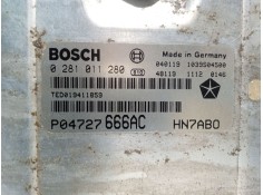 Recambio de centralita motor uce para chrysler voyager iv (rg, rs) 2.5 crd referencia OEM IAM P04727666AC 0281011280  2