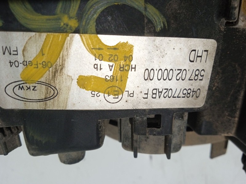 Recambio de faro derecho para chrysler voyager iv (rg, rs) 2.5 crd referencia OEM IAM 4857702AB  