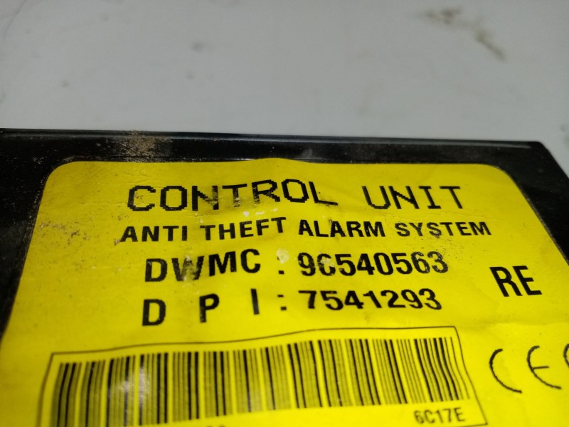 Recambio de modulo electronico para chevrolet aveo / kalos fastback (t200) 1.2 referencia OEM IAM 96540563  