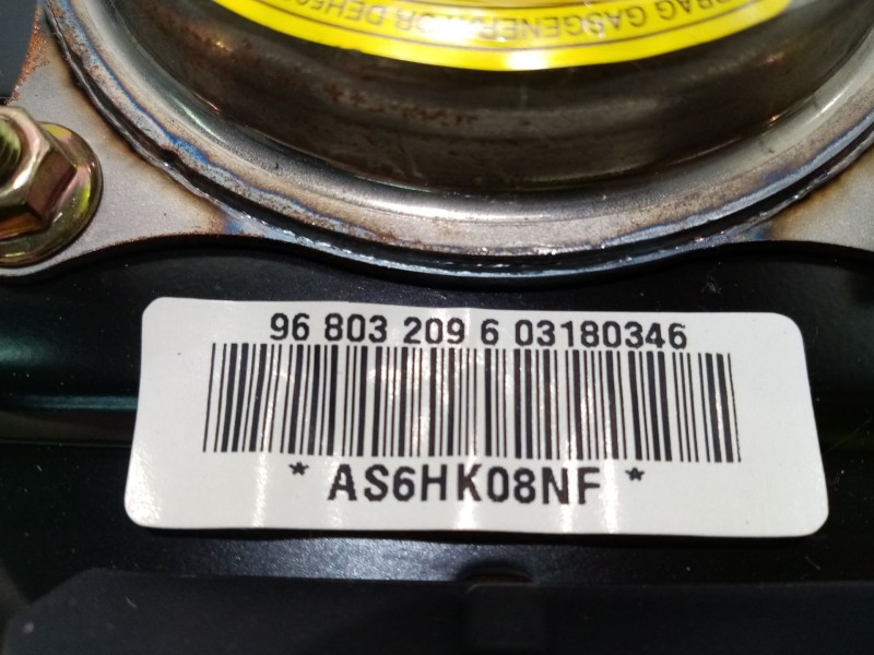 Recambio de airbag delantero izquierdo para chevrolet aveo / kalos fastback (t200) 1.2 referencia OEM IAM 96803209  