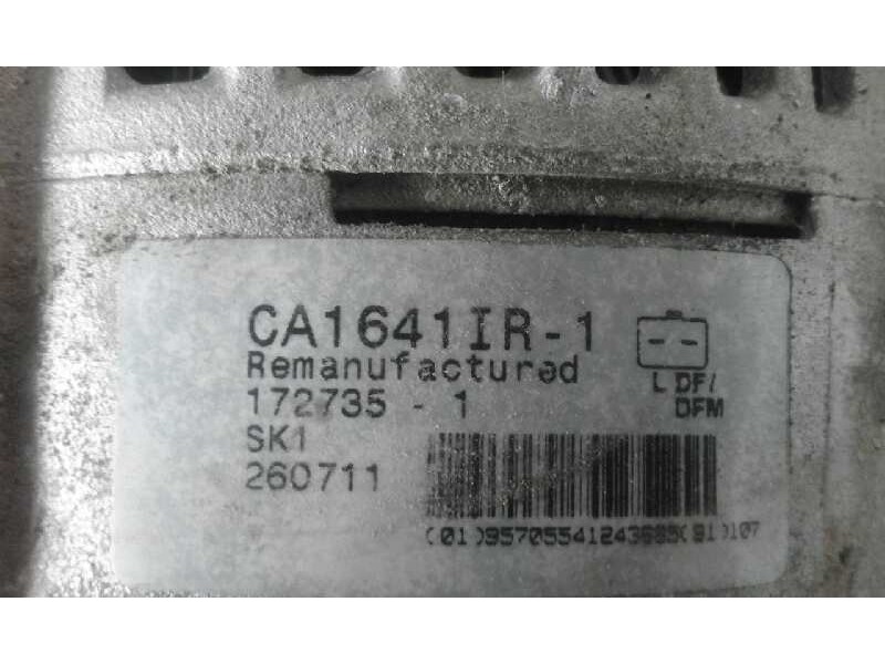 Recambio de alternador para peugeot 106 (s2)    |   0.96 - 0.04 | 1996 - 2004 referencia OEM IAM   