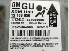 Recambio de centralita airbag para opel zafira b furgoneta/monovolumen (a05) 1.9 cdti van (m75) referencia OEM IAM 13188856 3279 2