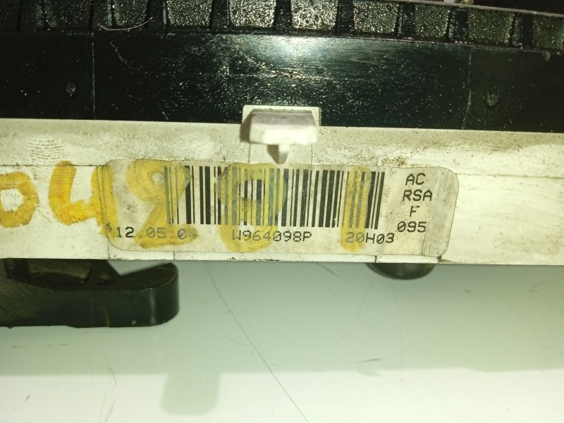 Recambio de mando calefaccion / aire acondicionado para renault trafic combi (ab 4.01) 1.9 diesel referencia OEM IAM W964098P  