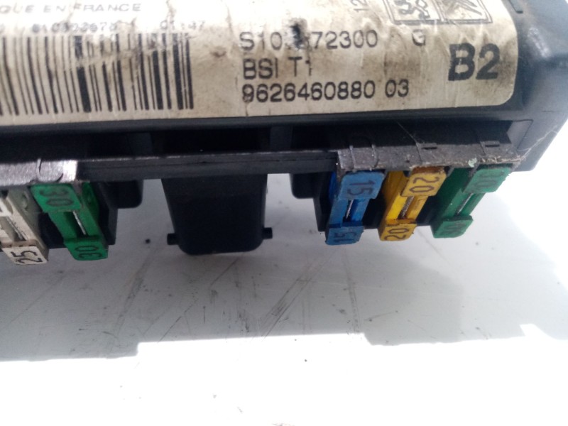 Recambio de centralita bsi para peugeot 206 fastback (2a/c) 1.4 hdi eco 70 referencia OEM IAM 9626460880  