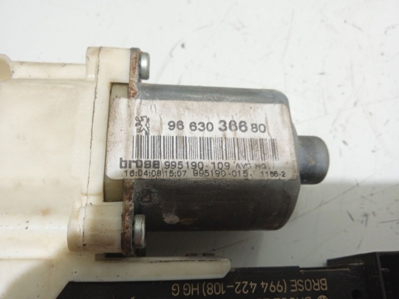 Recambio de elevalunas delantero izquierdo para peugeot 407 (6d_) 1.8 (6d6fzb) referencia OEM IAM 9663036680 1137328401 