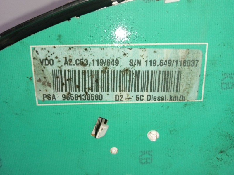 Recambio de cuadro instrumentos para peugeot 407 (6d_) 1.8 (6d6fzb) referencia OEM IAM 9658138580  