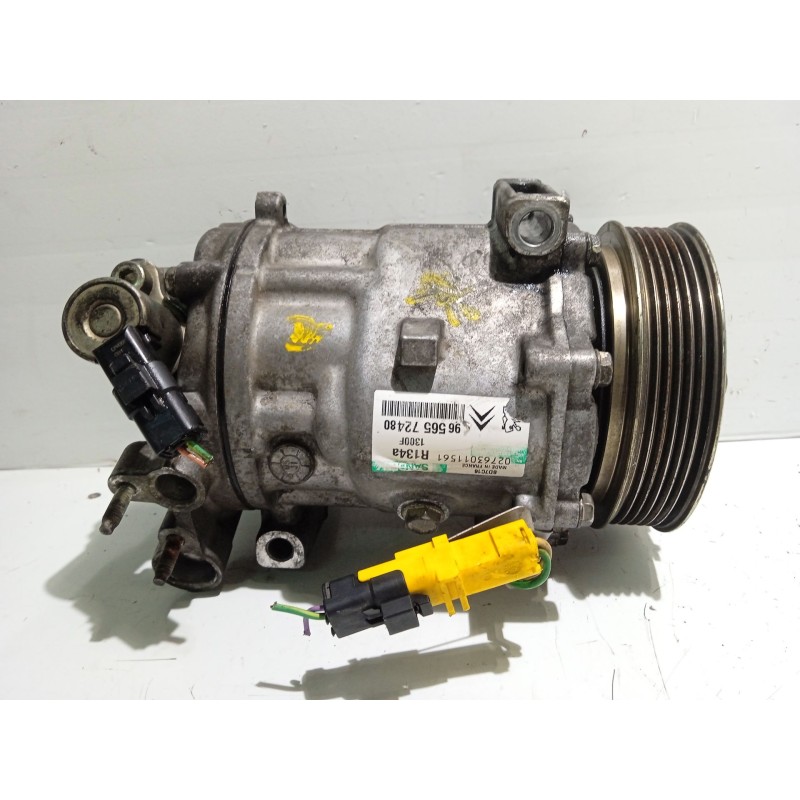Recambio de compresor aire acondicionado para peugeot 407 (6d_) 1.8 (6d6fzb) referencia OEM IAM 9648138980  