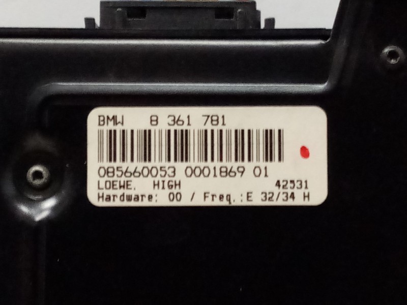 Recambio de modulo electronico para bmw serie 5 berlina (e34) 525tds referencia OEM IAM 08361781 085660053 000186901