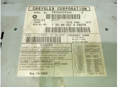 Recambio de sistema audio / radio cd para dodge caliber 2.0 crd referencia OEM IAM P05064362AA   2