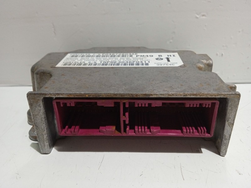 Recambio de centralita airbag para dodge caliber 2.0 crd referencia OEM IAM P04672603AE  